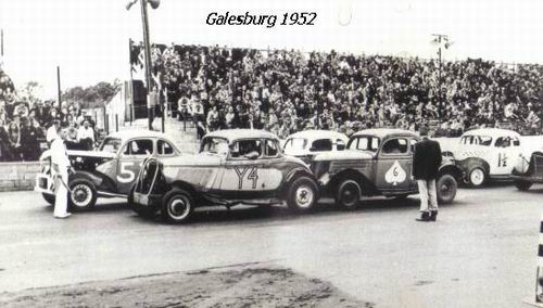Galesburg Speedway - GALESBURG 1952 FROM JERRY